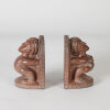 A Pair of Cast Maori Bookends  - 2