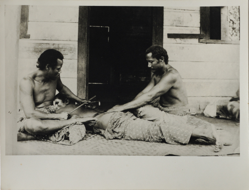 UNKNOWN ARTIST Pe'a, Samoa