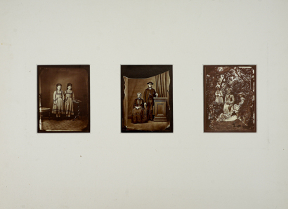 WILLIAM J HARDING 3 Gold toned pop's from negative in AT library (Reprint by John B. Turner)