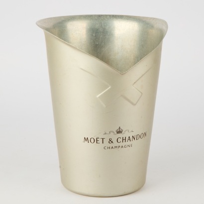 An Aluminum Moet & Chandon Champagne Bucket