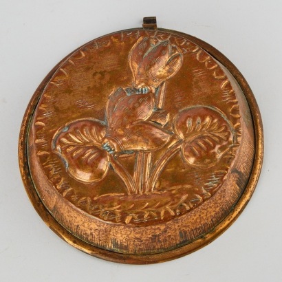 A Lotus Copper Dish