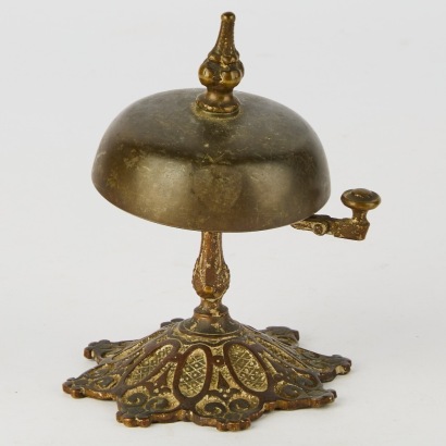 A Vintage Bronze Shop Bell