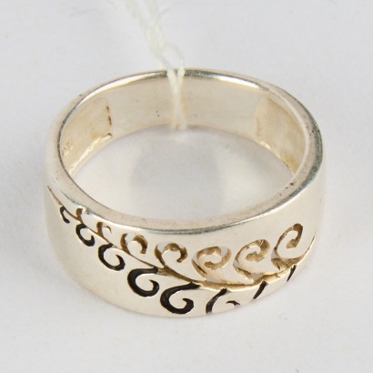 A Silver Ring Marked 925