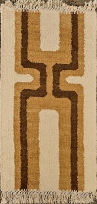 A Vintage Handwoven Rug,1970's