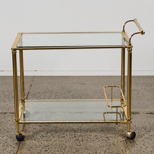 An Italian Mid Century Orsenigo Hollywood Regency Bar Cart