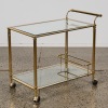 An Italian Mid Century Orsenigo Hollywood Regency Bar Cart - 2
