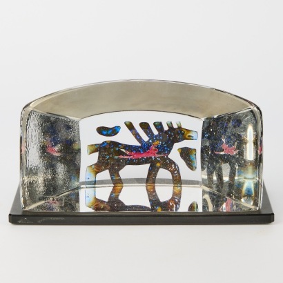 A Kosta Boda Pegasus Sculpture designed by Bertil Vallien