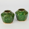 A Pair of Shiwan Jars