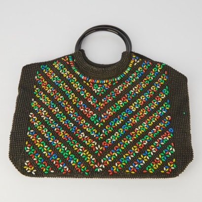 A 1970s Beaded Handbag