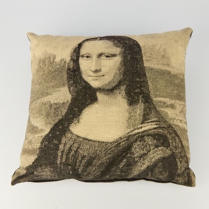 A Mona Lisa Pillow