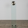 A Glass Clock in the Style of Leon Rosen