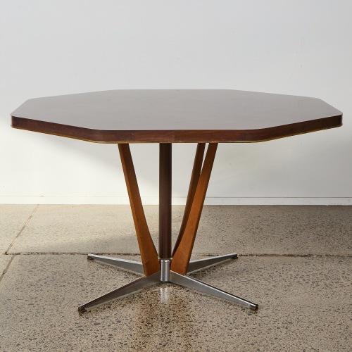 A Mid Century Starburst Dining Table by Namco NZ