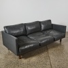 A Mid-Century Danish Style Leather Sofa