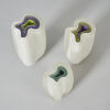 A Trio of Layered Glass Vessels - 2