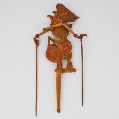 An Indonesian Hand-carved Shadow Puppet
