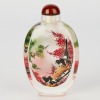 A Large Snuff Bottle with Birds on a Cherry Tree