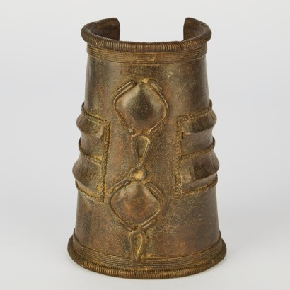 A West African Bronze Alloy Currency Cuff