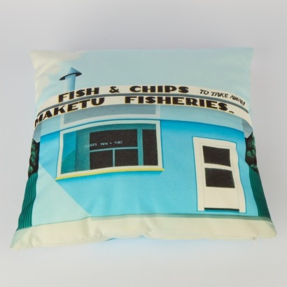 A Robin White Cushion