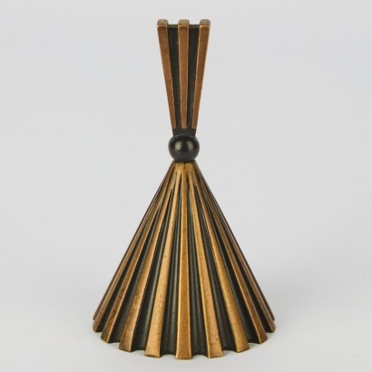 An Art Deco Walter Bosse for Herta Baller Vienna Brass Bell