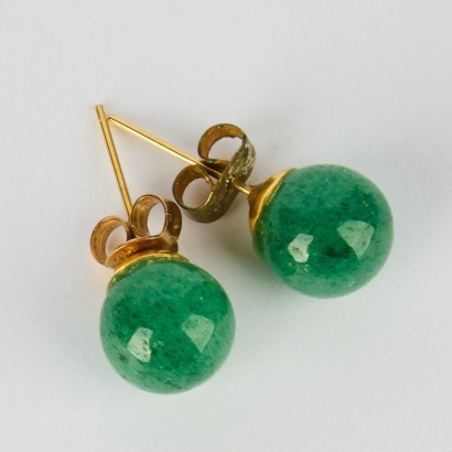 A Pair of Jade Earrings