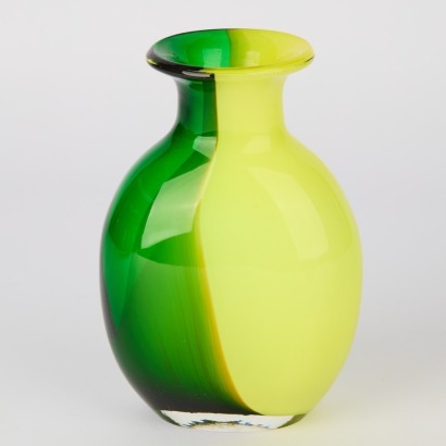 A Hand Blown Glass Vase