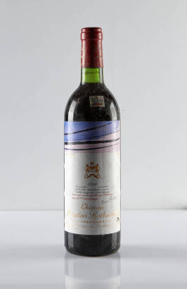 (1) 1980 Chateau Mouton Rothschild