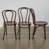 A Trio of Thonet No. 18 Bentwood Chairs - 2