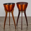 A Pair of Retro Bullet Planters