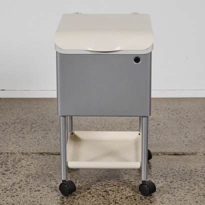 A Herman Miller Mobile File Unit