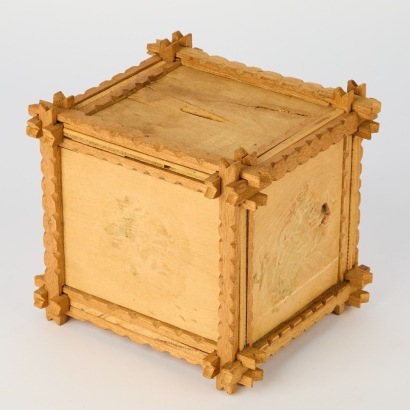 A Folk Art Money Box