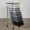 A Ten Drawer Storage Unit