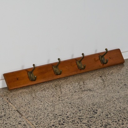 A Vintage Rimu Coat Rack