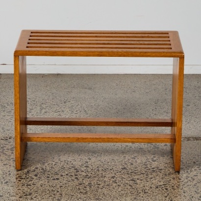 An Art Deco Oak Side Table