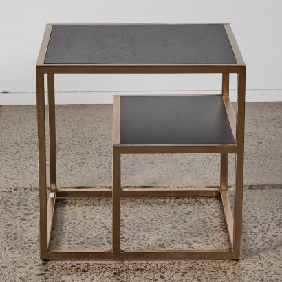 A Modern Two-Tiwe Tier Minimal Side Table