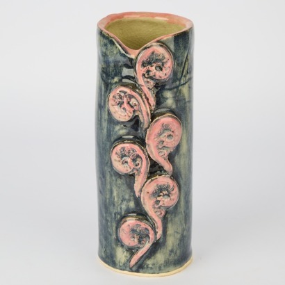 A Handmade Fern Ceramic, NZ