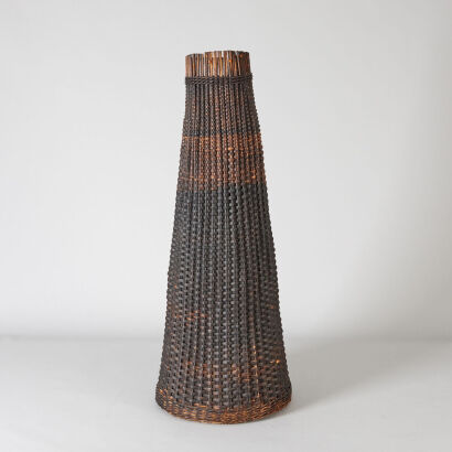 A Vivian Keenan Hand Woven Lamp