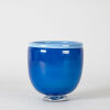 A Blue Art Glass Vase