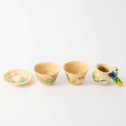 A Group of Japanese 20th Century Satsuma Wares