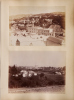 JOSIAH MARTIN An Album Page Featuring Vistas of Dunedin, Port Chalmers, Wellington and New Plymouth
