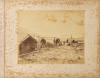 BURTON BROTHERS Two Pictures by the Burton Brothers of Te Aroha at Māori Whares and the Thames River - 2