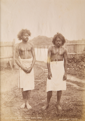 BURTON BROTHERS Labour Men, Rewa River, Fiji