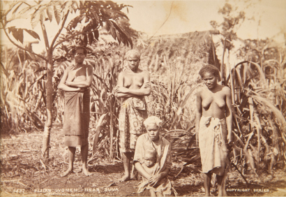 BURTON BROTHERS Fijian Women, Near Suva