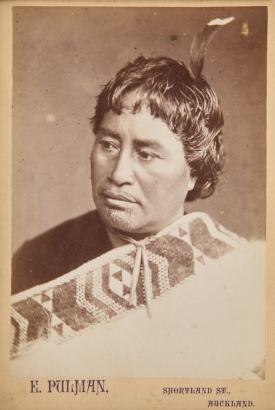 PULMAN'S PHOTOGRAPHIC STUDIO Mere Amohau, Ōhinemutu (also known as Te Weki O Te Rangi and was the sister of Kiwi Amohau)
