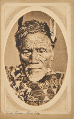 F.T.SERIES A used postcard of Hewhe Taakau, Māori Chief