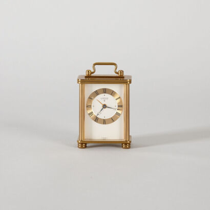 A Small Looping 15 Jewels Carriage Clock