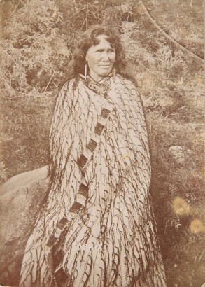 UNKNOWN PHOTOGRAPHER Standing portrait of "Guide Sophie"