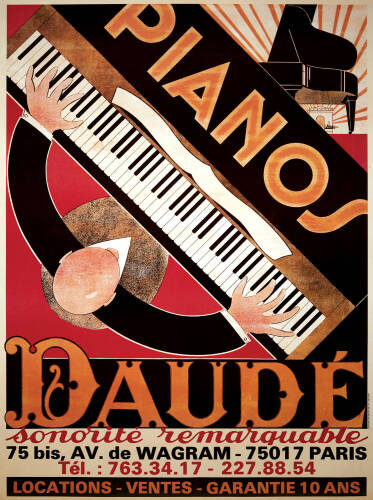 ANDRE DAUDE Pianos Daude