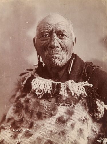 CHARLES FREDRICK GOLDIE Portrait of Patara Te Tuhi, Ngāti Mahuta