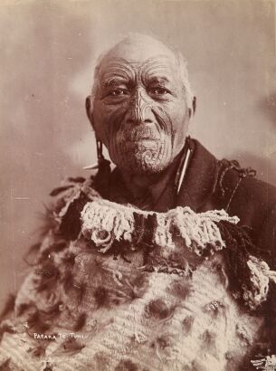CHARLES FREDRICK GOLDIE Portrait of Patara Te Tuhi, Ngāti Mahuta