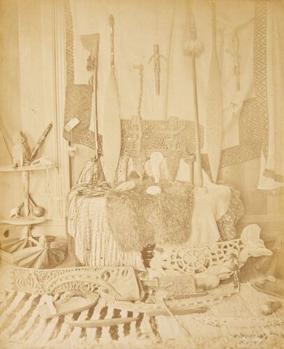 DANIEL LOUIS MUNDY Māori Artefacts in Sir George Grey's Museum, Kawau Island
